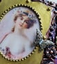 Hand crafted Altered Sketchbook Memory book1800 era Vintage Lady OOAK - Image 2