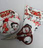 Pin Cushion and Quilted Scissor Case Betty Boop - Image 2
