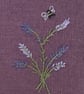 Hand Embroidered Keepsake Greetings card - Image 2