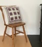 SALE...CUSHION ( includes insert ) ' Provence' . Alpaca, wool blend. Purple. - Image 1