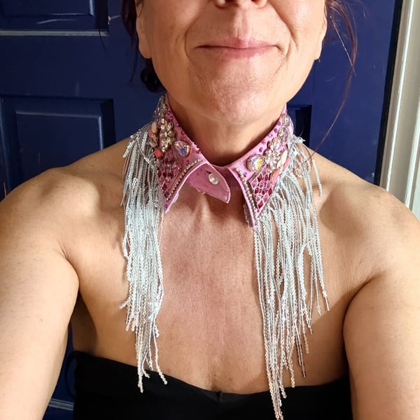Glamour glitzy collars