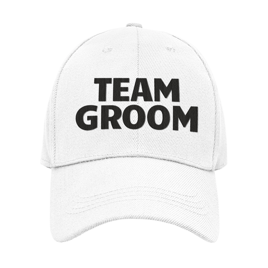 TEAM Groom Hat Novelty Baseball Cap, Stag  Party Various Colours 