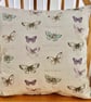 Feature Cushion: Butterfly design 17" (43cm) Throw Pillow - Image 3