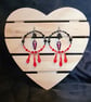 Large Spooky Blood Drip Earrings With Skulls - Image 1