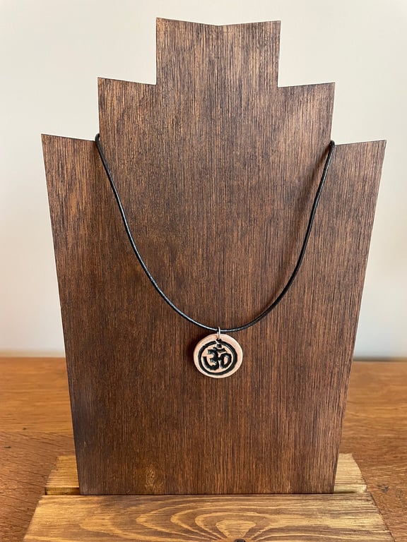 Perfectly Imperfect - Ohm symbol unisex pendant
