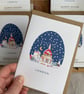 London Christmas Card St Paul's Cathedral London (QM277) - Image 6