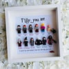 Harry Potter Personalised Lego Minifigure Frame (12 figs)