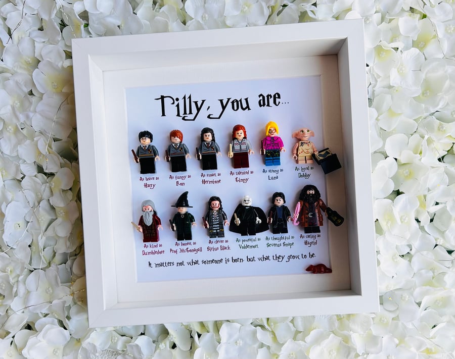 Harry Potter Personalised Minifigure Frame (12 figs)