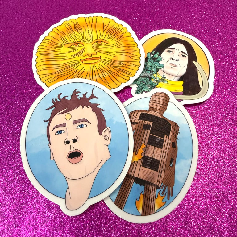 The Wicker Man Set Of 4 Stickers 