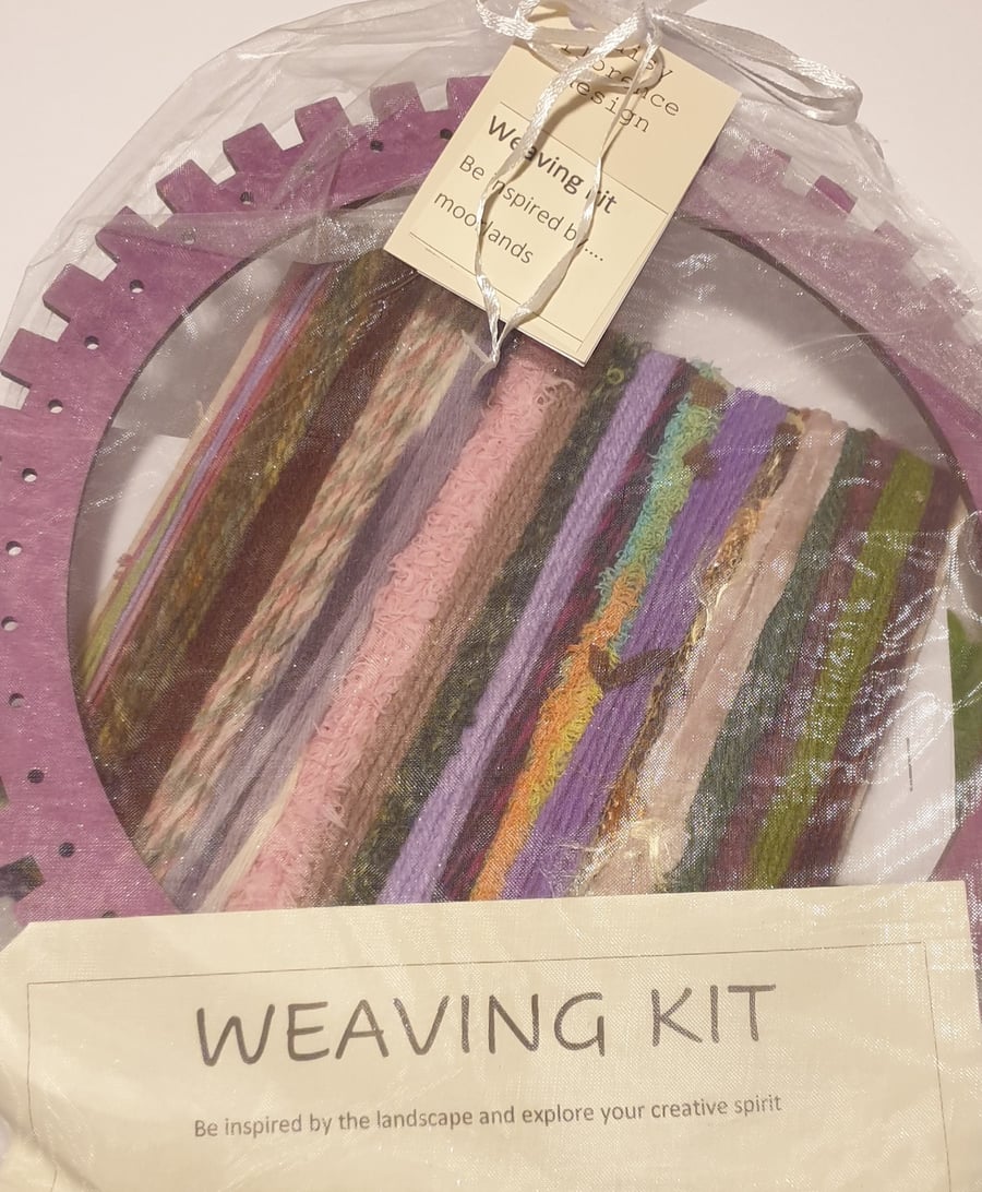 weaving kit - large circle