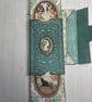 Library - Slider card and envelope (Green) by Carolee Crafts PB11 - 0013 - Image 5