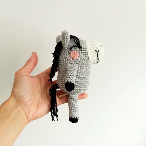 Sweet Donkey Animal Friend Crochet Toy