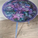 Purple haze, resin table