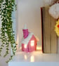 Little Pink House - READY TO SHIP