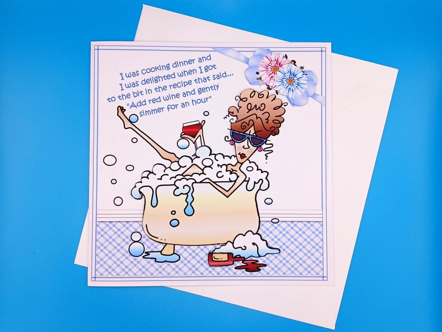 Large Birthday Card,  Friend, Sister, Wife, Granddaughter, Daugh