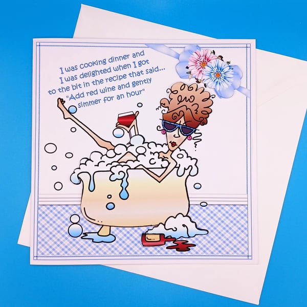 Large Birthday Card,  Friend, Sister, Wife, Granddaughter, Daugh