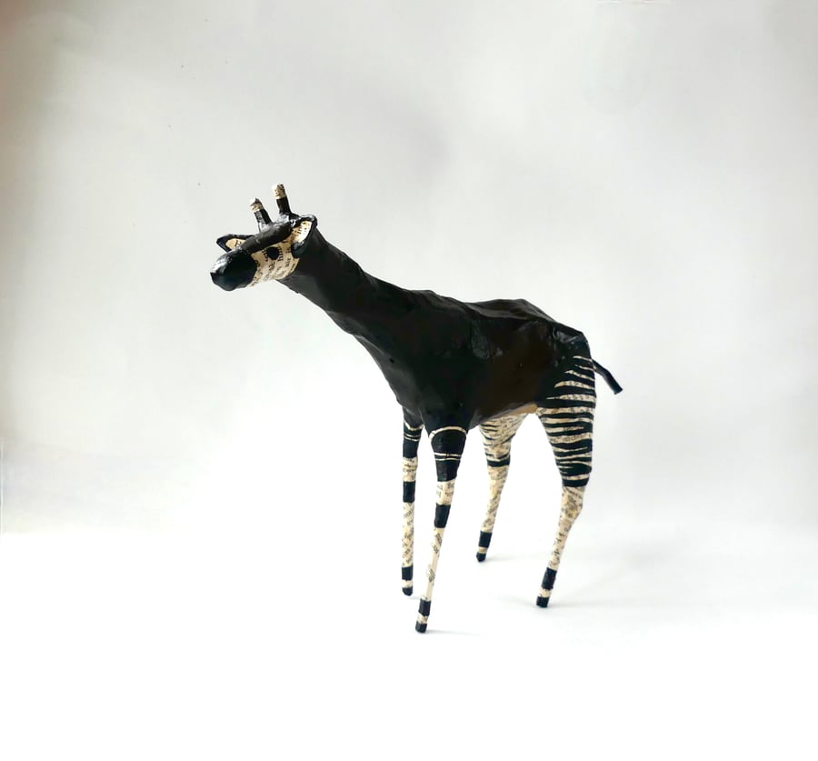 Handmade Paper Okapi