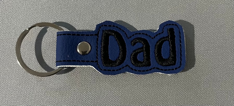Embroidered Keyring Dad