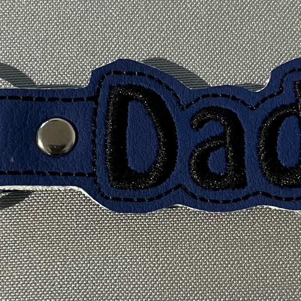 Embroidered Keyring Dad