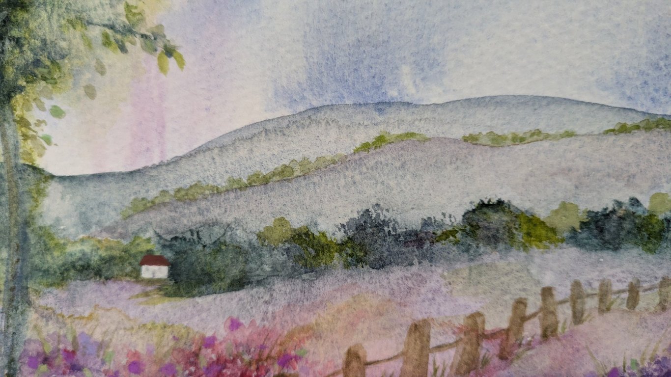 Clare Connell original watercolour 