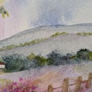 Clare Connell original watercolour 