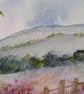 Clare Connell original watercolour 