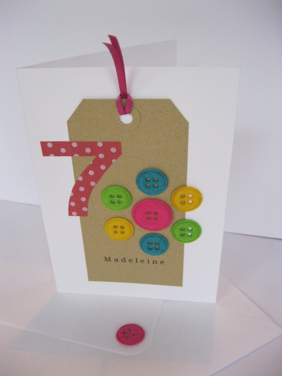 Personalised Birthday Card