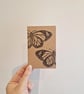 Butterfly Lino Printed Pocket Notebook - Image 10