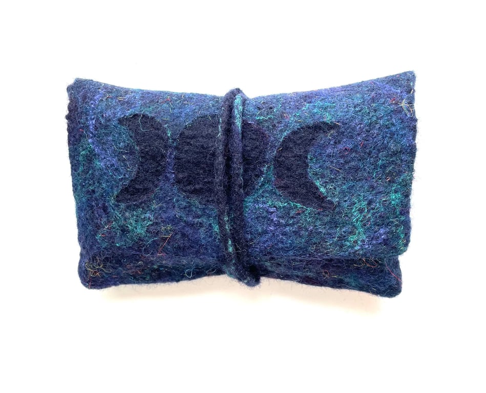 Tarot Card Holder Merino Wool Deck Bag Handmade Item Tarot Pouch Accessories Car