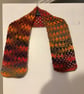Handmade Crochet Autumn Scarf  - Image 4