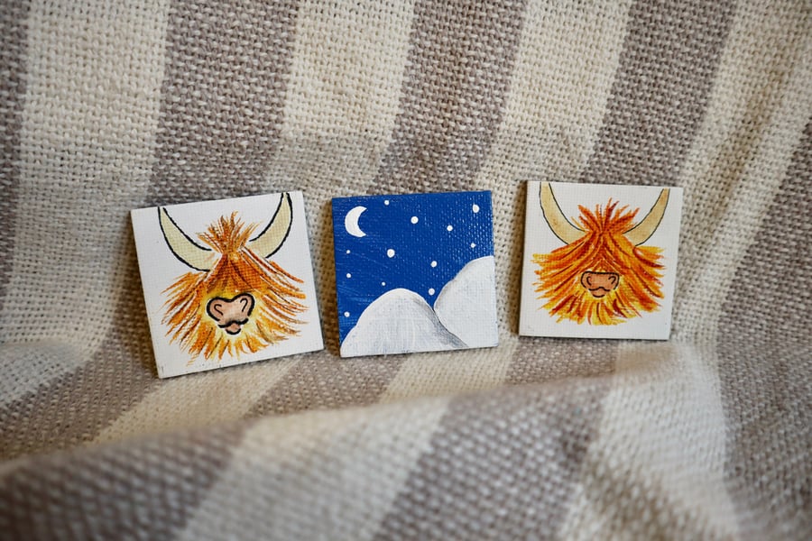 Handpainted magnets