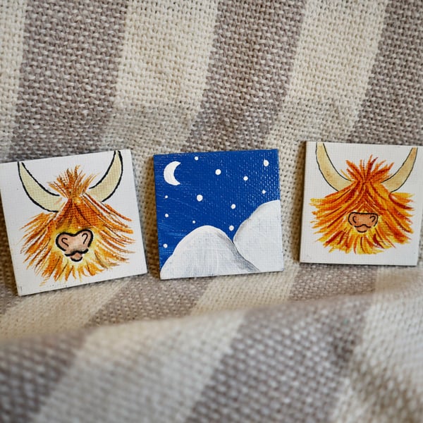 Handpainted magnets