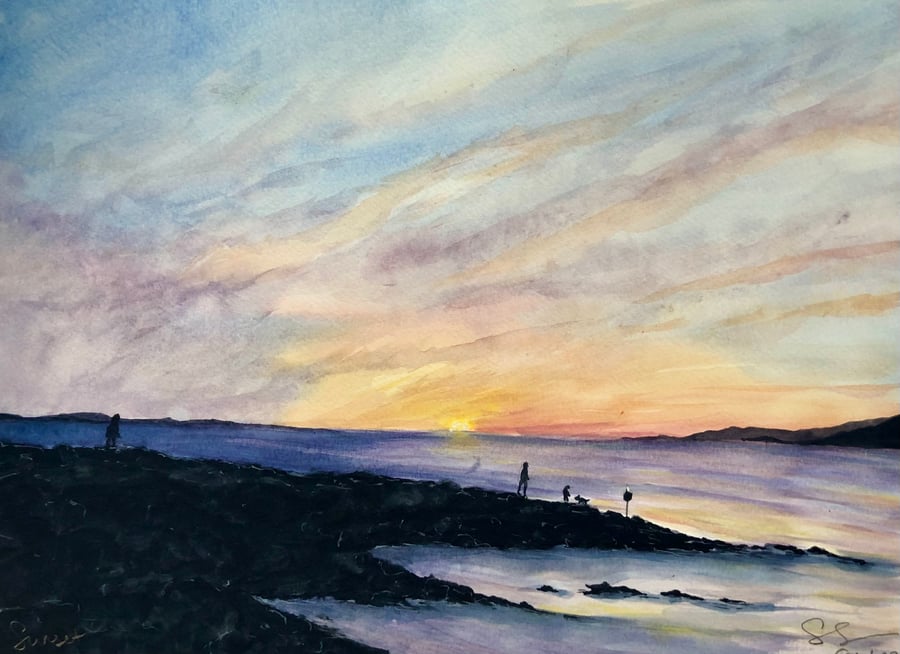 A view over the slipway