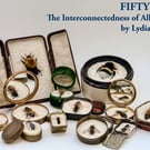 FIFTY BEES 2 - book of the bees from the 2018 exhibition - vintage art