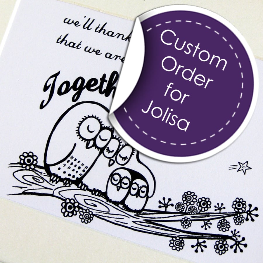 Custom Listing For Jolisa