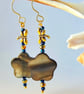 Mother Of Pearl Earrings With Dragonfly, Birthday, Anniversary, Mothers Day Gift - Image 1