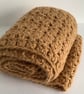 INFINITY SCARF , cowl 'Stroll' .Alpaca blend. Super-soft . Mustard,ochre. - Image 6