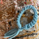 Boho T Shirt Turquoise Duck Egg Blue Bracelet