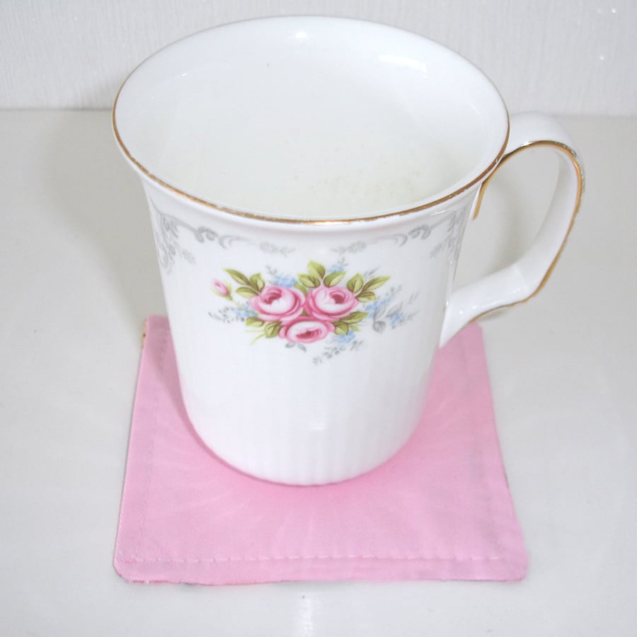 Pink Coasters Pair of