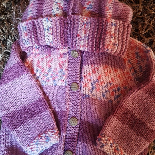 Chunky Knit Baby Hoodie