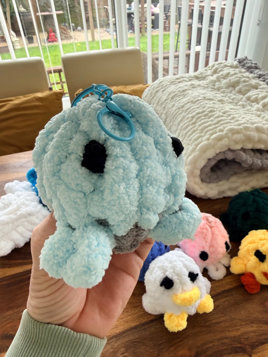 Handmade Bag Buddy Keychains 