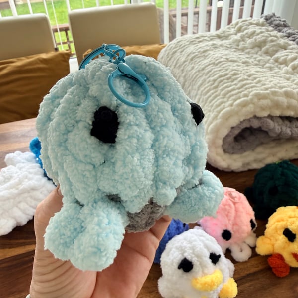 Handmade Bag Buddy Keychains 