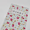 CLEARANCE 2021 Diary with a floral fabric slip cover