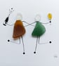 Personalised Sea Glass Friendship Picture, Custom Best Friend Keepsake - Image 5