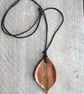 Ceramic leaf necklace - Image 7