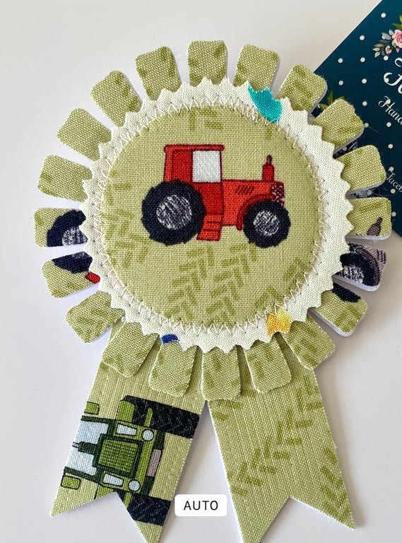 Birthday Badge - ready to personalise with age or initial 