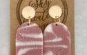 Polymer clay earrings