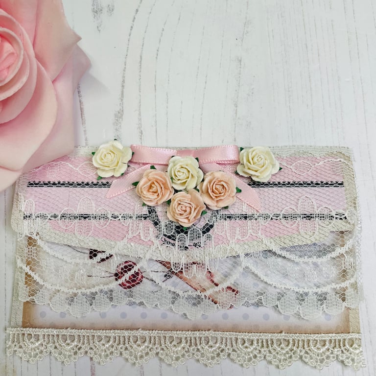 Cash Envelope, Tag and Box by Carolee Crafts PB4 0002