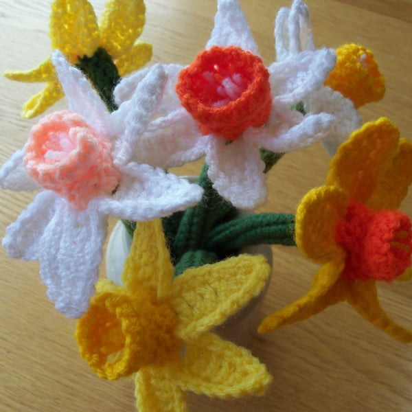 Daffodils - Crochet