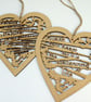 Large wooden heart - Guard your heart (Proverbs 4:23) - Image 4